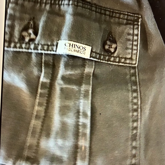 Z. Cavaricci Women's junior XL army green Skirt Straight - Picture 3 of 4